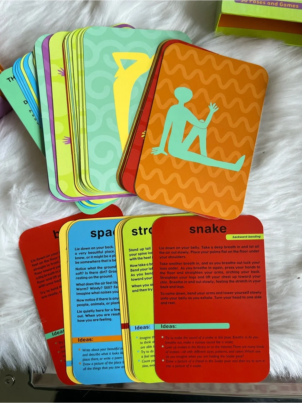 The Kids' Yoga Deck cards